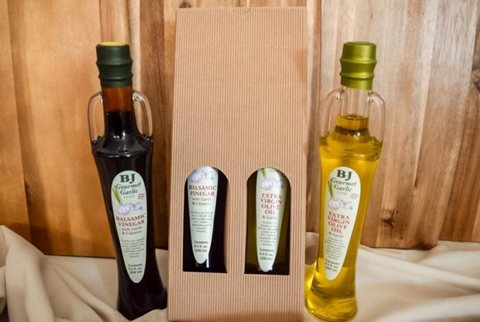 Extra Virgin Olive Oil & Balsamic Vinegar Gift Box