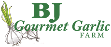 BJ Gourmet Garlic Farm Logo