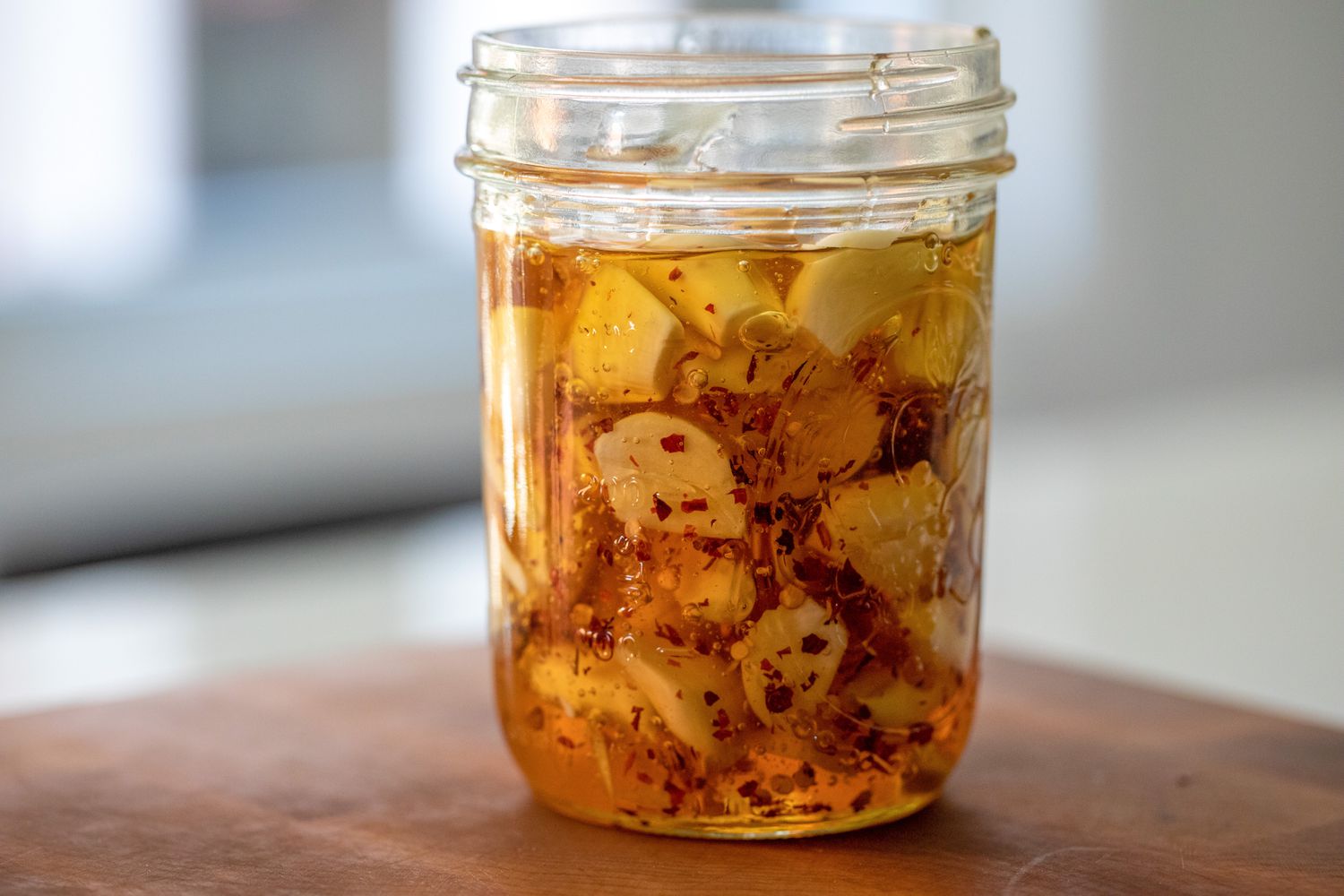 fermented garlic honey