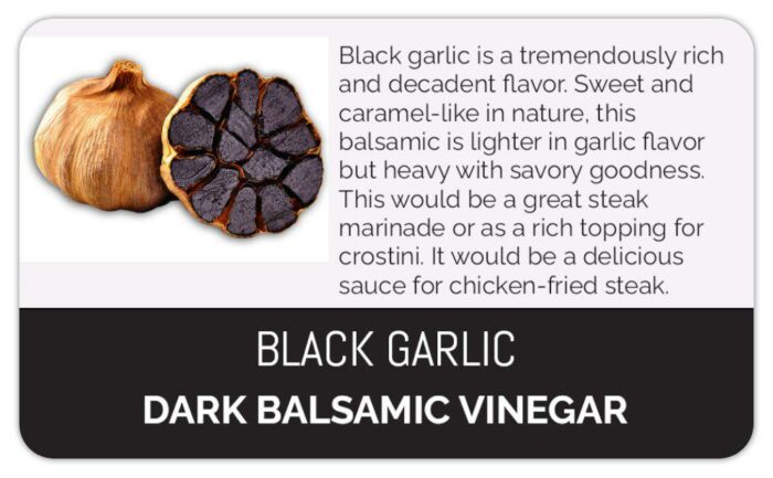 Black Garlic Balsamic Vinegar - Image 3